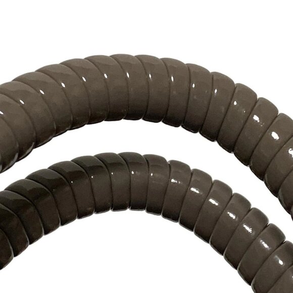 Auth BALENCIAGA Bistro XS Basket Dark Gray Polyurethane Polyester Cotton - Picture 5 of 9